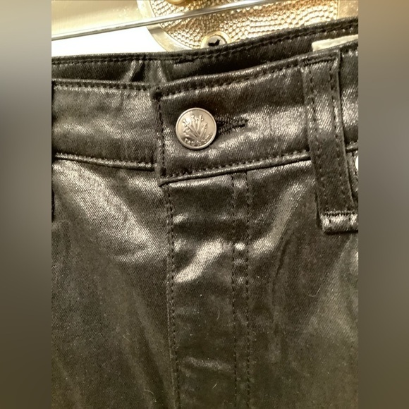 Rag & Bone Nina High Rise Women’s Skinny Jeans In Coated Black​​​​​ - Picture 7 of 15